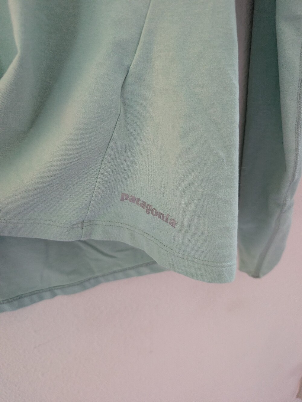 Patagonia Mint Green Women's Long-Sleeve Quarter-Zip - Picture 2 of 6